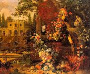 Pieter Gysels Garden oil painting